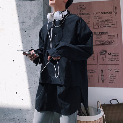 Men's Japanese Loose Shirt