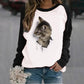 Kitty Cat Crew Neck Sweatshirt