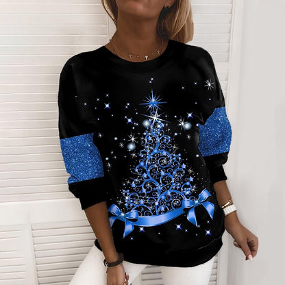 Women's 3D Digital Christmas Sweater
