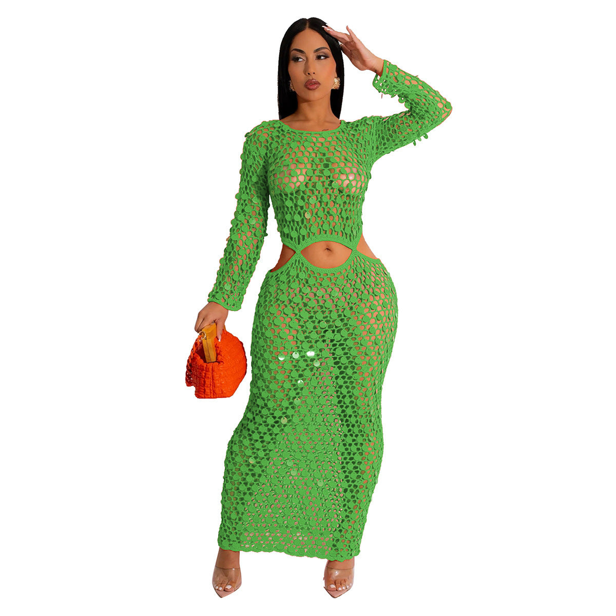 Women's Handmade Knitted Beach Dress