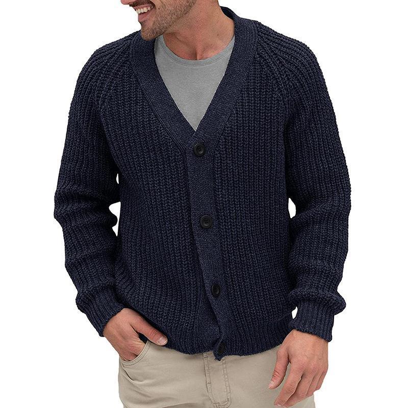 Men's Ribbed Cardigan