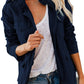 Women's Casual Loose Zip Jacket