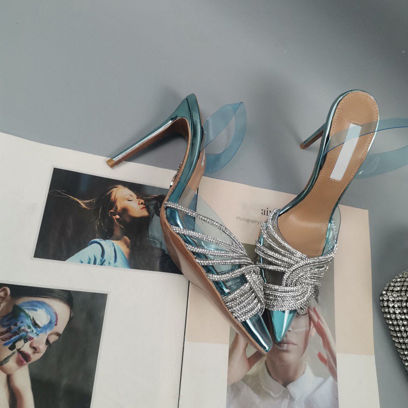 Rhinestone High Heels