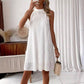The White Halter Dress