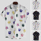 Men's Fitted Printed Shirt