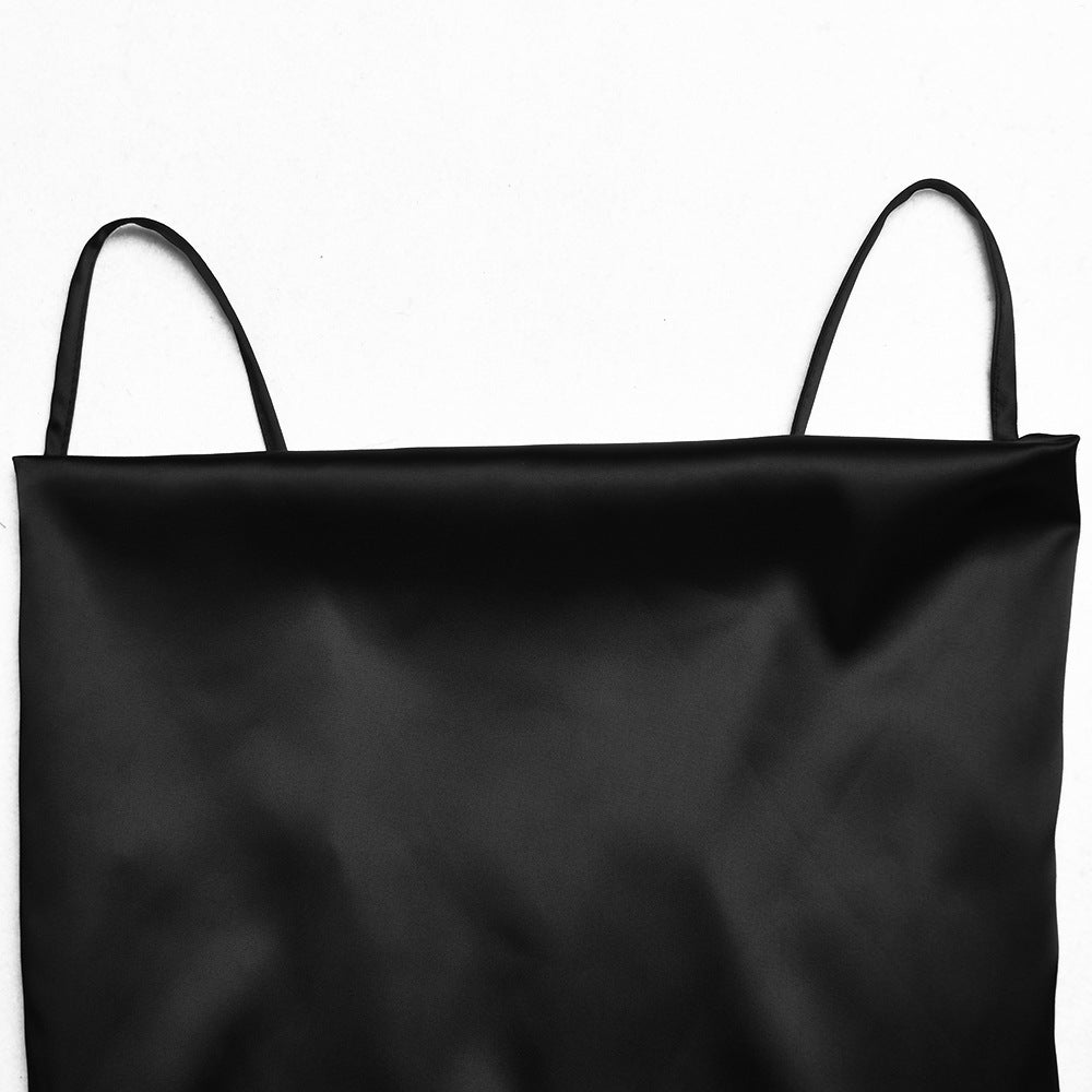 Split Suspender Dress