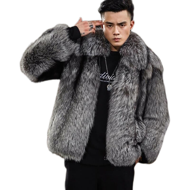 Men's Fox Fur Jacket