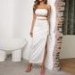 Women's Fitted Tube Top Dress