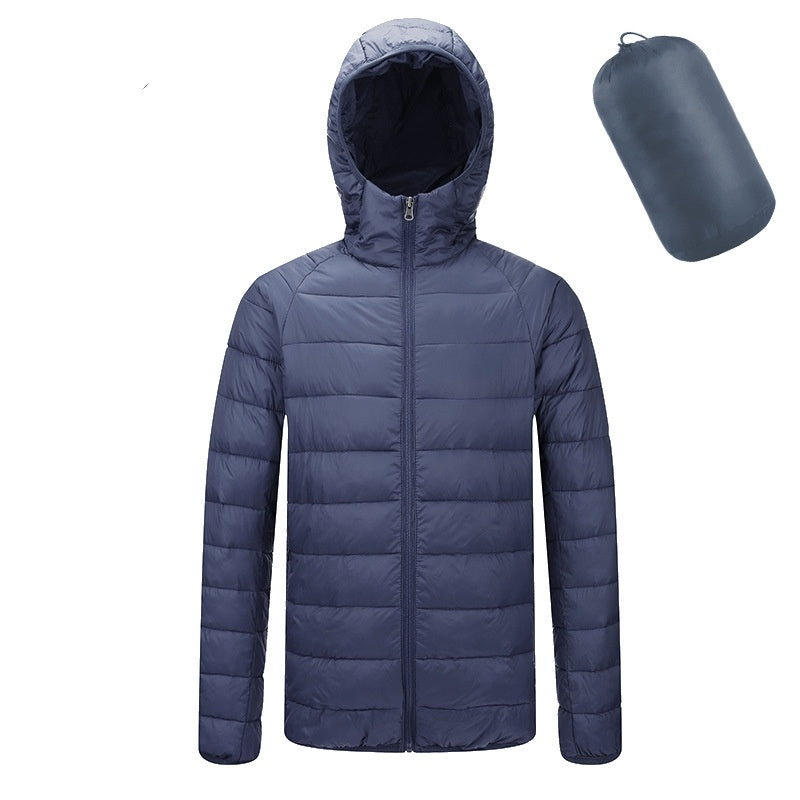 Men's Lightweight Hooded Coat