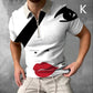 Men's Face Art Printed Short Sleeve T-shirts