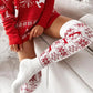 Winter Snowflake Jacquard Stocking