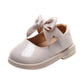 Children's Satin Bow Shoes