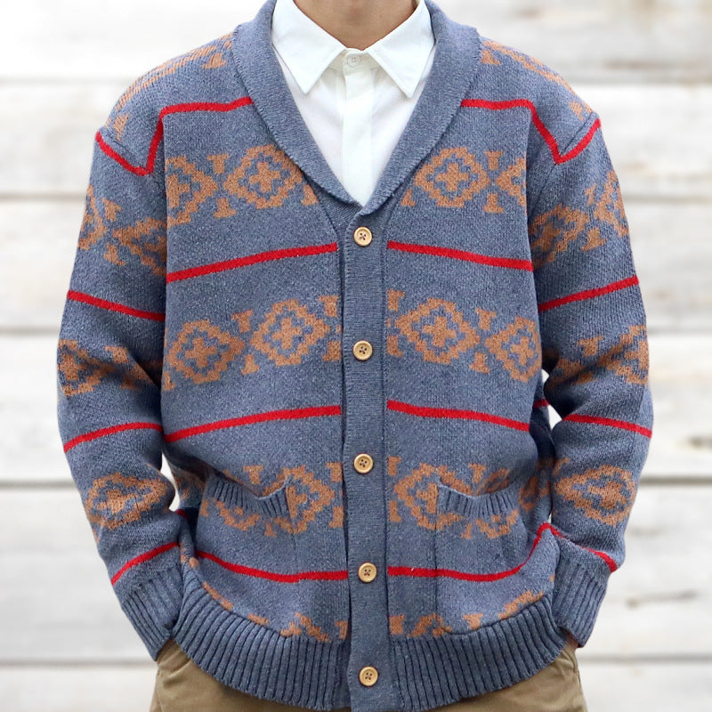 Men's Jacquard Sweater