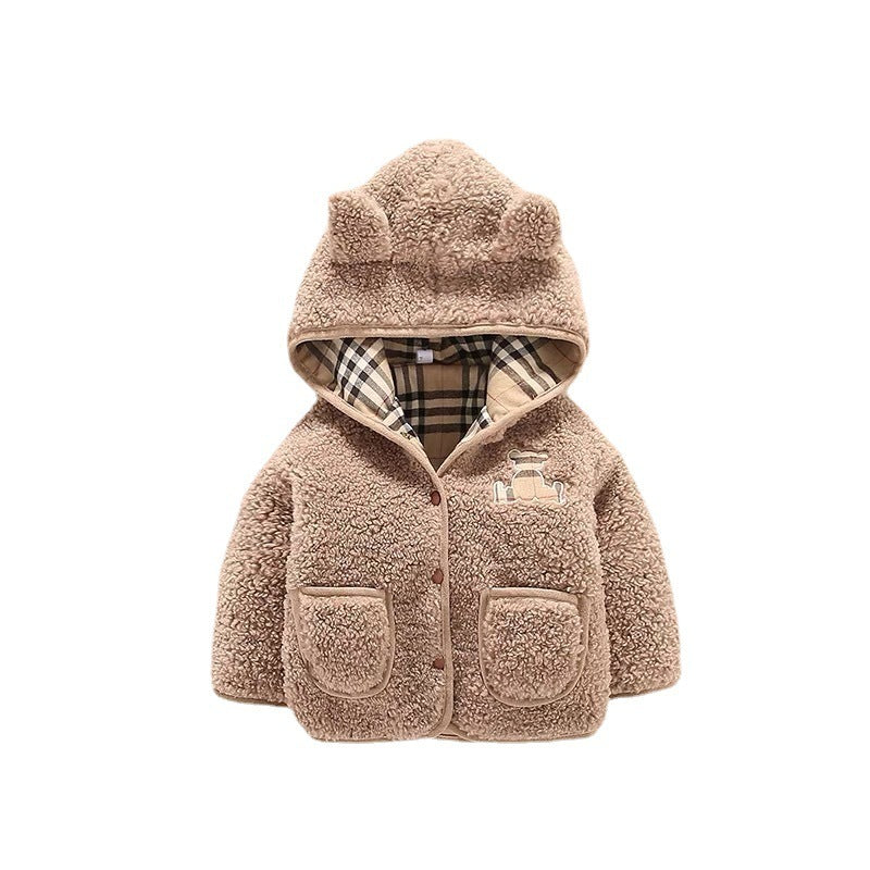 Baby's  Cashmere Lined Jacket