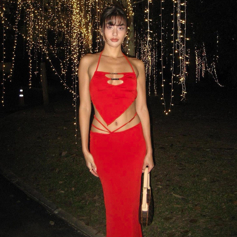 2 Pcs Suspender Dress