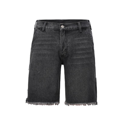 High Street Washed Denim Shorts