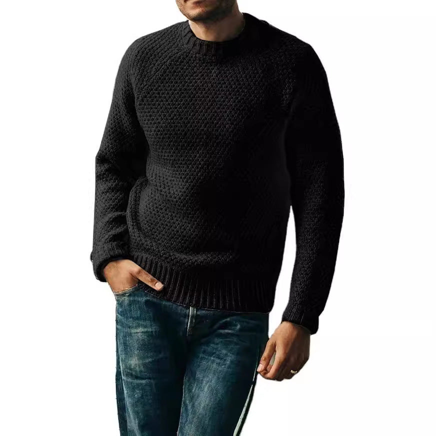 Men's Knitted Pullover Sweater