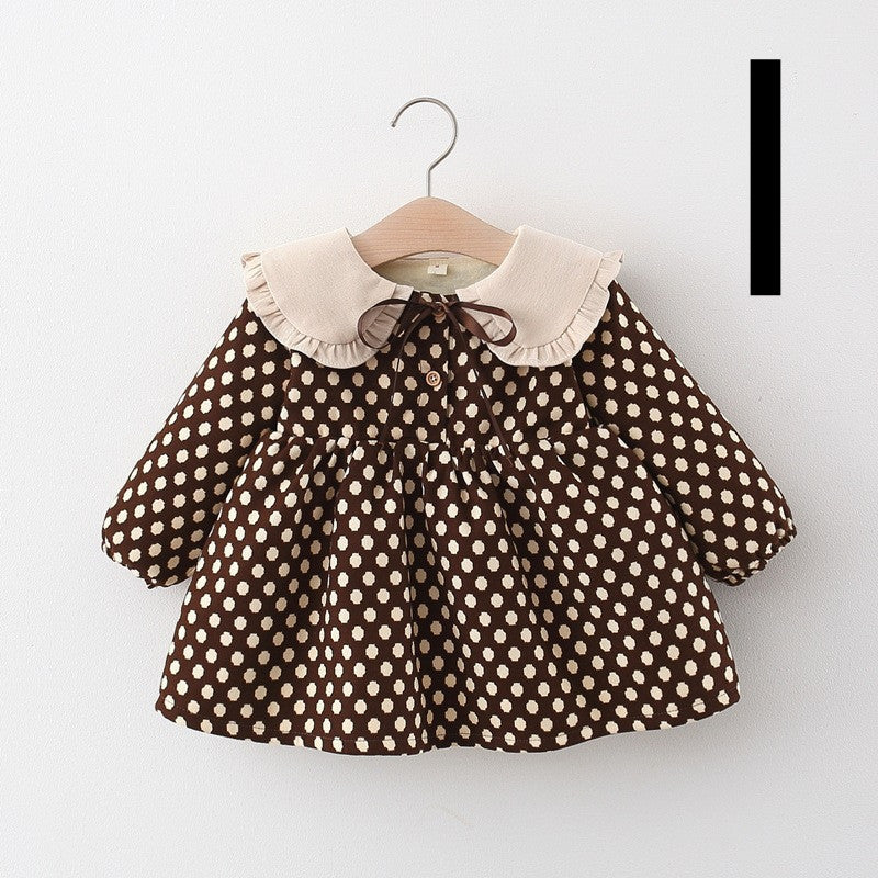 Girls Cotton Tartan Dress