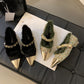 Pointed Mao Shoes