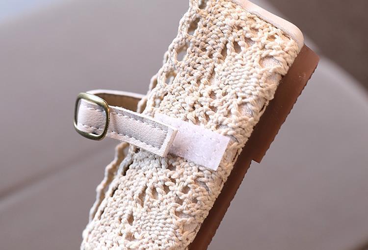 Girls Crochet Flats