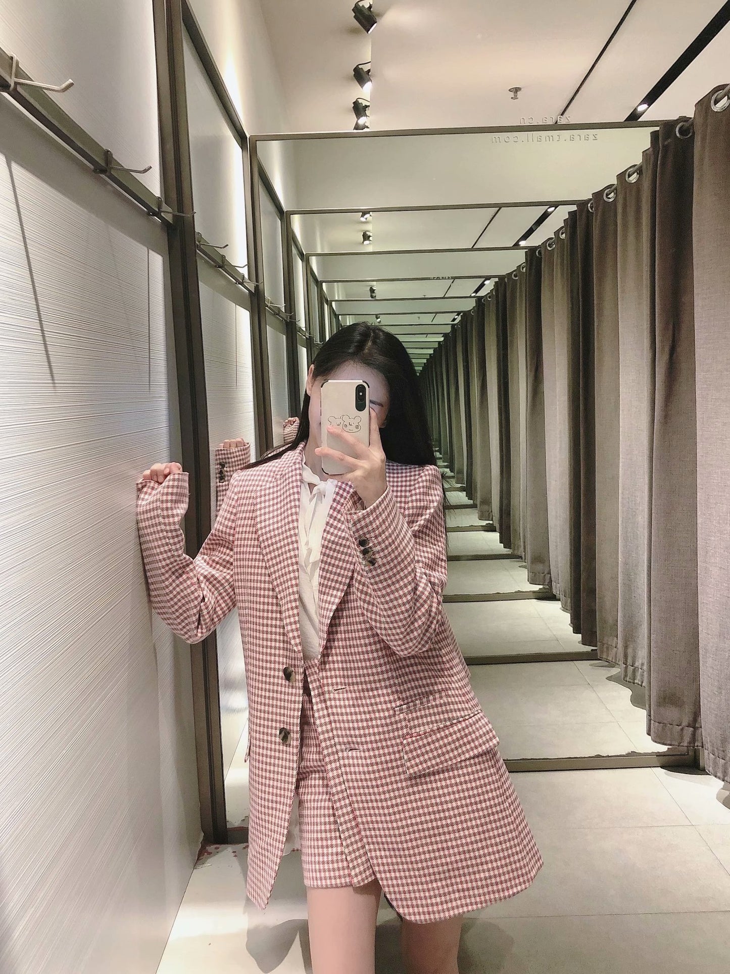 Women's Houndstooth Suit