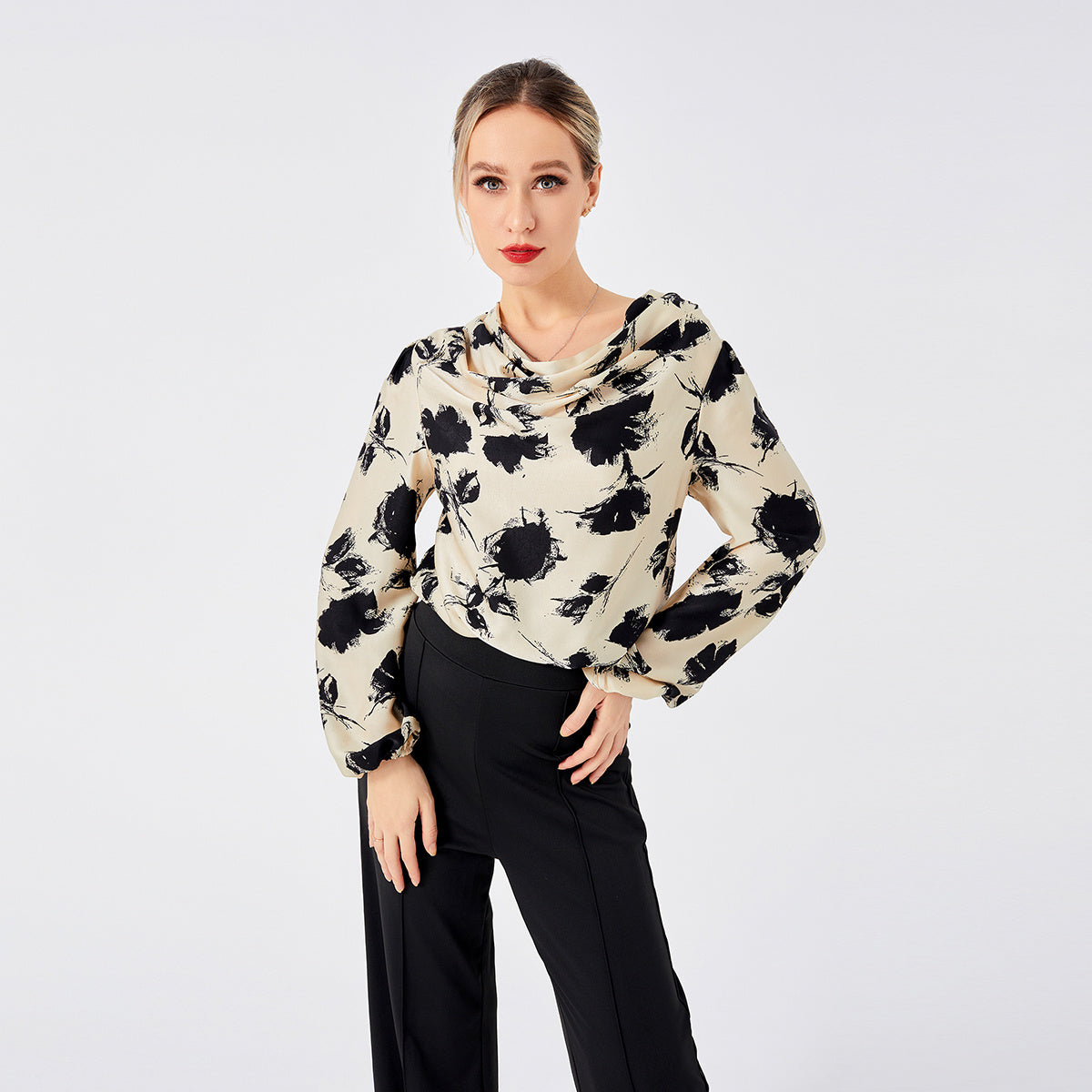 Ladies Cold Neck Blouse