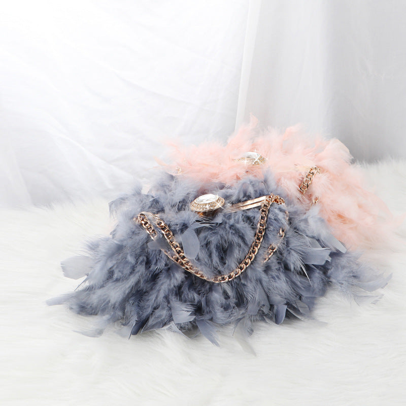 Rhinestone-encrusted Dinner Purse
