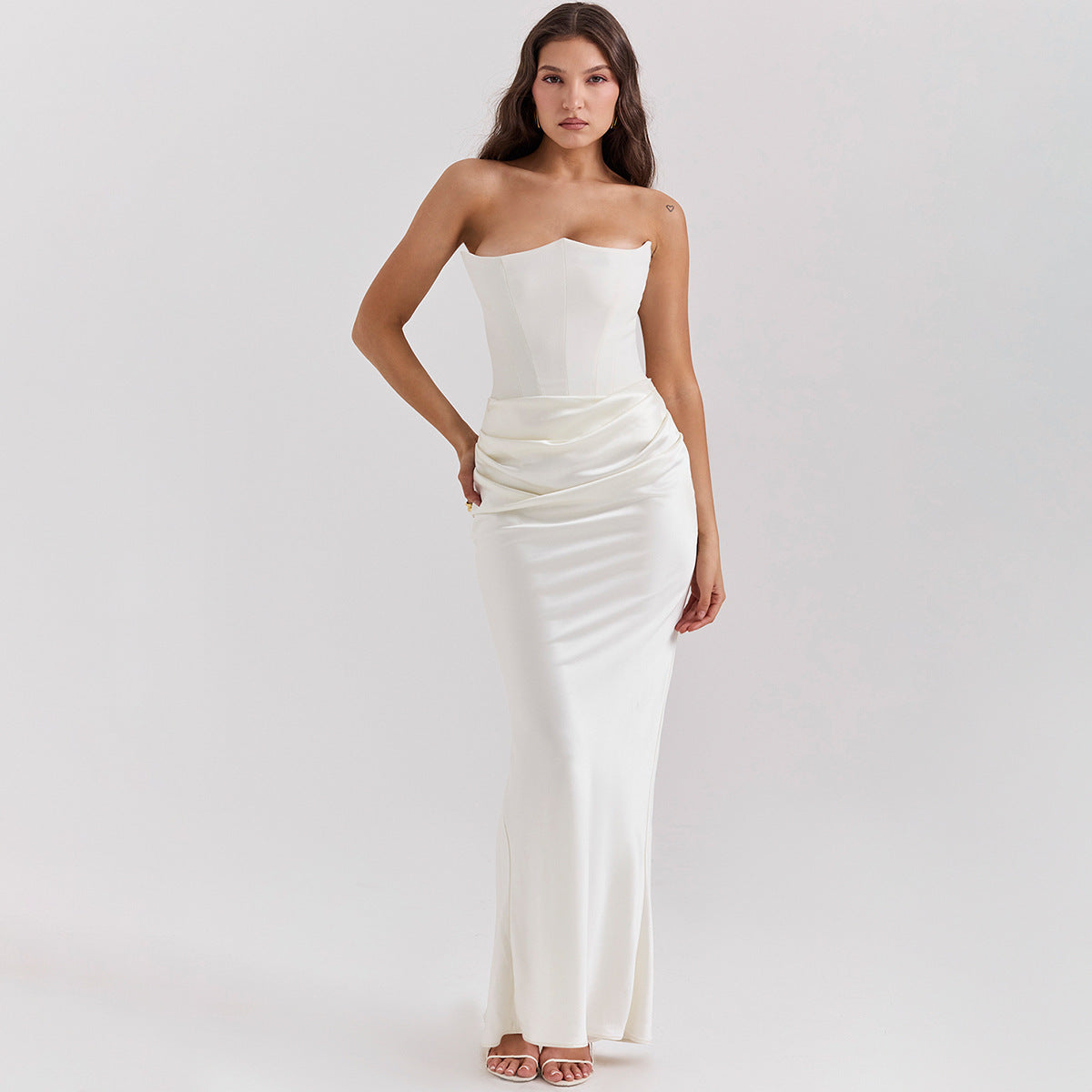 Bra Top Bandeau Evening Dress
