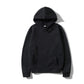 Cotton Fleece Solid Color Hoodie For Women
