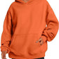 Solid Color Oversized Hoodie For Women