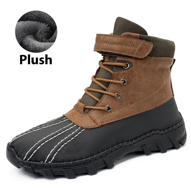 Unisex Fleece Anti-Slip Snow Boots