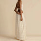2pcs Bohemian Pleated suit