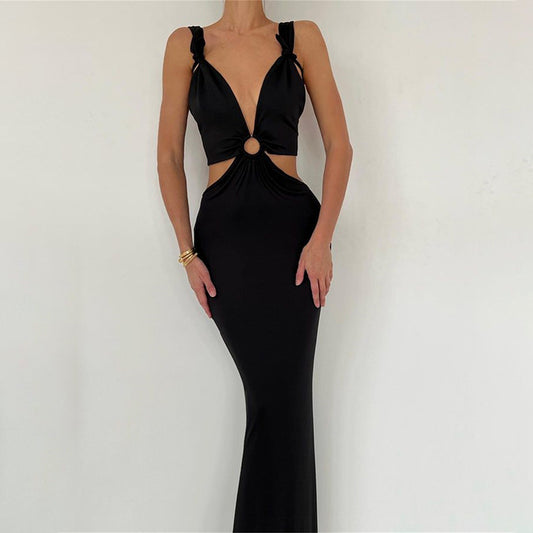 Women's  Backless Long Dress