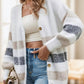 Warm French Stripe Cardigan For Women