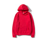 Cotton Fleece Solid Color Hoodie For Women