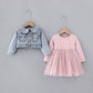 Girls Tutu Denim Set