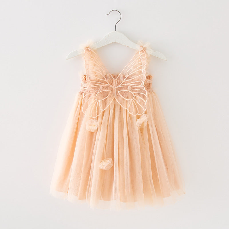 Girl's Butterfly Princess Petti Skirt