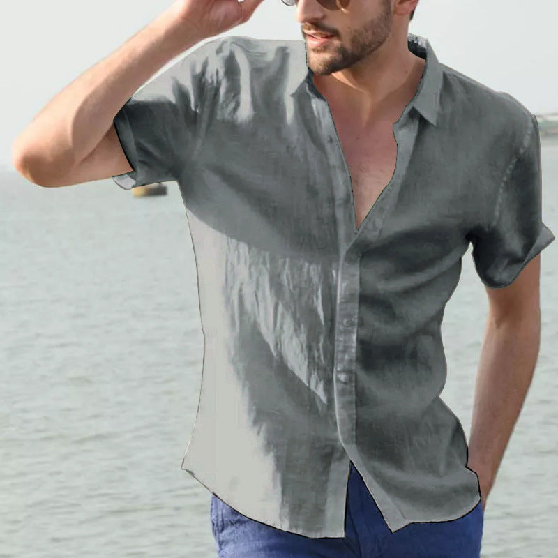 Men's Casual Cotton Shirt