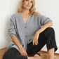 V-neck Flattering Knit Cardigan For Women