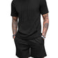 Men's Hooded T-shirt Set