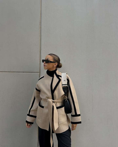 Casual Double-sided Wool Coat