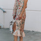 Women's One Shoulder Split Dress