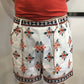 Men's Vintage Printed Shorts