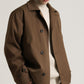 Men's Twill Blended Turn-down Collar Coat