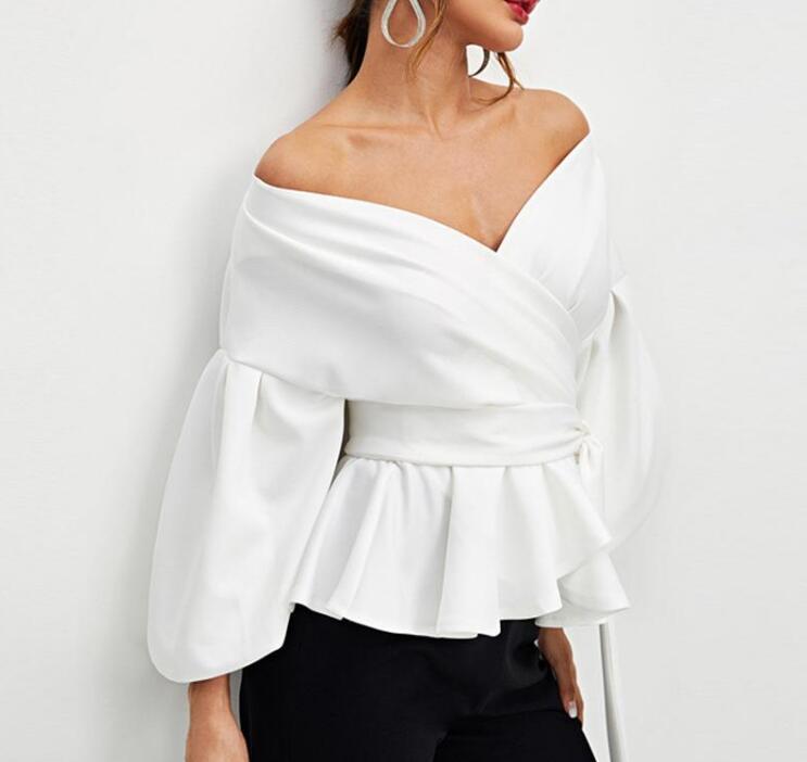 Women Bowknot Blouse
