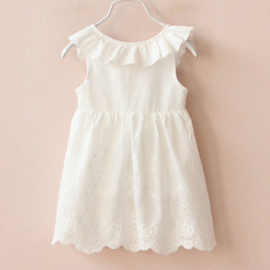 Girls bow-back dress