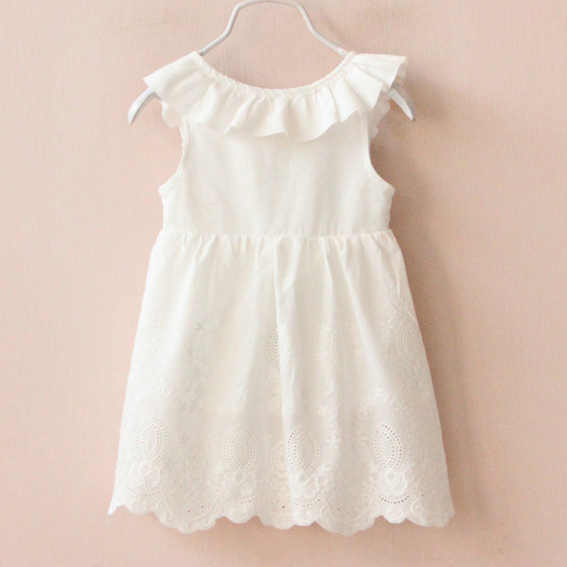 Girls bow-back dress