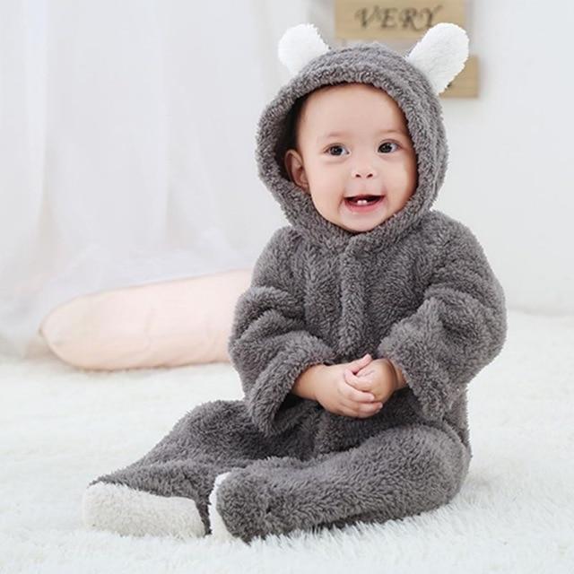 Baby Floppy Ears Winter Romper