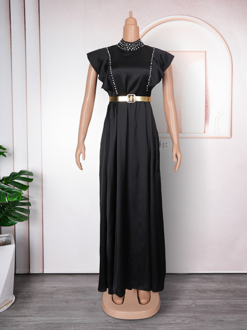 Banquet Style High Waist Dress