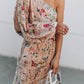 Women's One Shoulder Split Dress